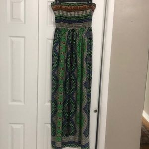 Tribal print maxi